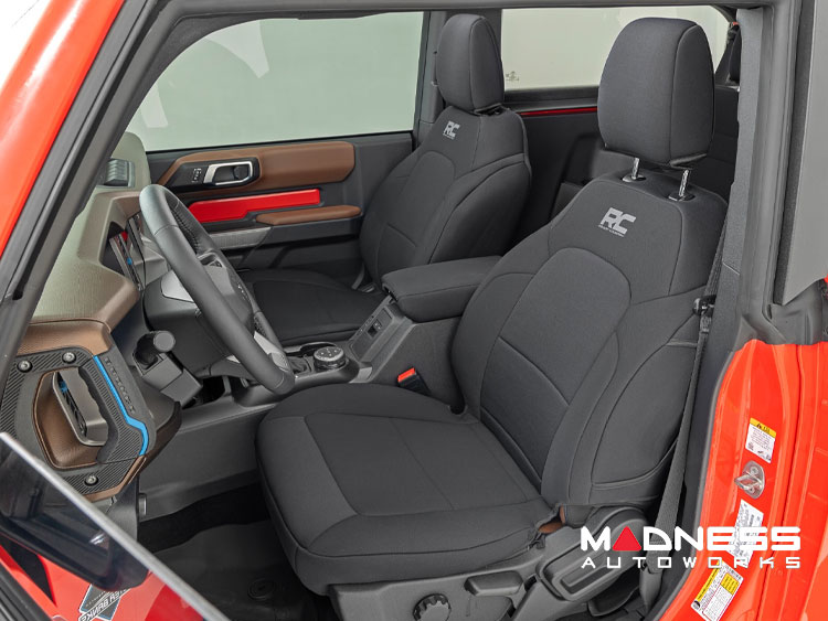 Ford Bronco Seat Covers - Neoprene - Rough Country - 2 Door